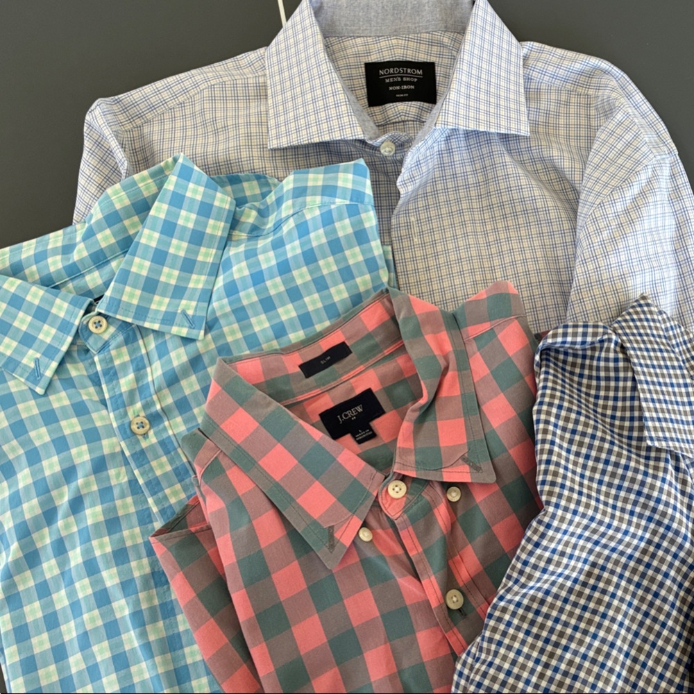 Nordstrom, Billy Reid, J.Crew and Vineyard Vines Men's Dress Shirts